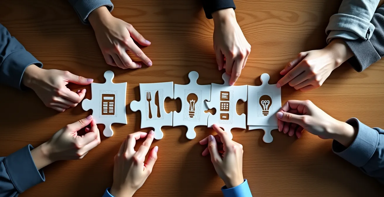 Manager recrutant une équipe diverse et complémentaire